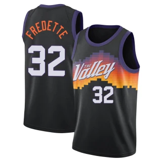 Youth Jimmer Fredette Phoenix Suns Black Swingman 2020/21 City Edition Jersey