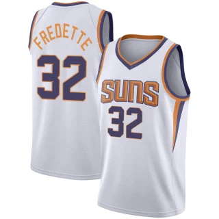 Youth Jimmer Fredette Phoenix Suns White Swingman 2020/21 Jersey - Association Edition