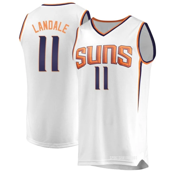 Youth Jock Landale Phoenix Suns White Fast Break Jersey - Association Edition
