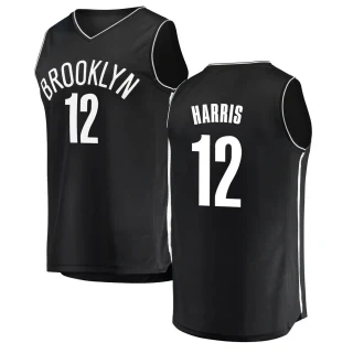 Youth Joe Harris Brooklyn Nets Black Fast Break Jersey - Icon Edition