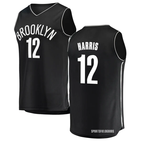 Youth Joe Harris Brooklyn Nets Black Fast Break Jersey - Icon Edition