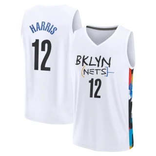 Youth Joe Harris Brooklyn Nets White Fast Break 2022/23 City Edition Jersey
