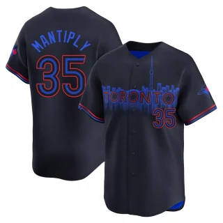 Youth Joe Mantiply Toronto Blue Jays Black Limited 2024 City Connect Jersey