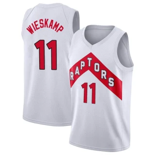 Youth Joe Wieskamp Toronto Raptors White Swingman 2020/21 Jersey - Association Edition