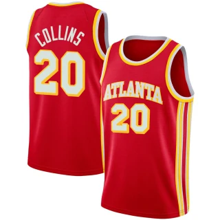 Youth John Collins Atlanta Hawks Red Swingman 2020/21 Jersey - Icon Edition