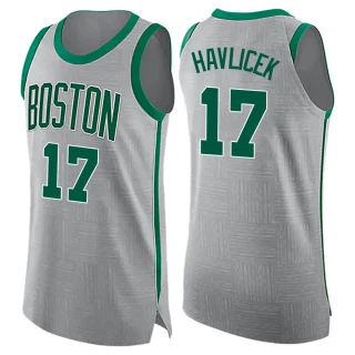 Youth John Havlicek Boston Celtics Gray Swingman Jersey - City Edition
