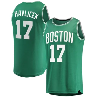 Youth John Havlicek Boston Celtics Green Fast Break Jersey - Icon Edition