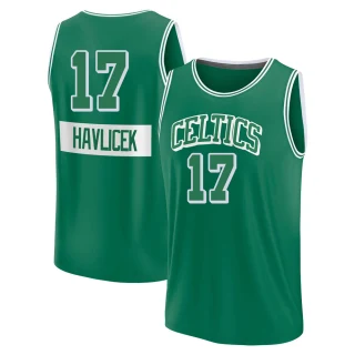 Youth John Havlicek Boston Celtics Green Fast Break Kelly 2021/22 Replica City Edition Jersey