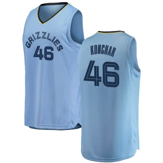 Youth John Konchar Memphis Grizzlies Light Blue Swingman 2018/19 Jersey - Statement Edition