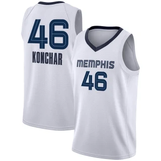 Youth John Konchar Memphis Grizzlies White Swingman 2020/21 Jersey - Association Edition