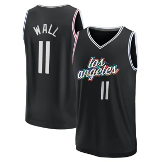 Youth John Wall Los Angeles Clippers Black Fast Break 2022/23 City Edition Jersey