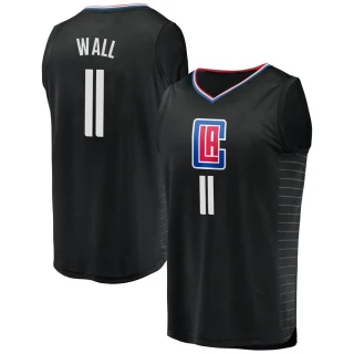 Youth John Wall Los Angeles Clippers Black Fast Break Jersey - Statement Edition