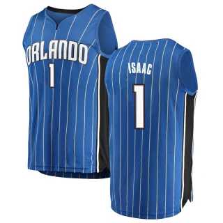 Youth Jonathan Isaac Orlando Magic Blue Fast Break Jersey - Icon Edition