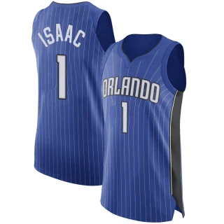 Youth Jonathan Isaac Orlando Magic Royal Authentic Jersey - Icon Edition