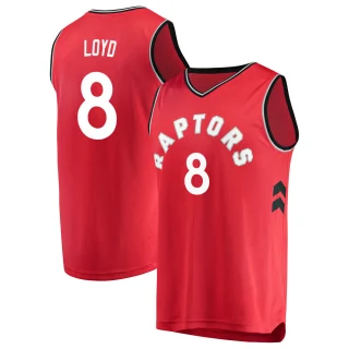 Youth Jordan Loyd Toronto Raptors Red Fast Break Jersey - Icon Edition