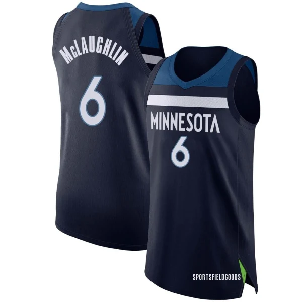 Youth Jordan McLaughlin Minnesota Timberwolves Navy Authentic Jersey - Icon Edition