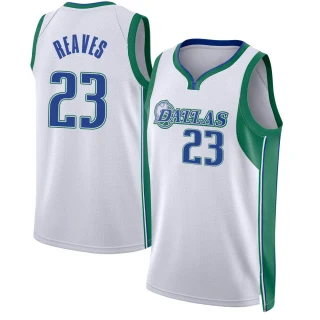 Youth Josh Reaves Dallas Mavericks White Swingman 2021/22 City Edition Jersey