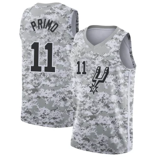 Youth Joshua Primo San Antonio Spurs White Swingman 2018/19 Jersey - Earned Edition