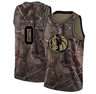 Youth Justin Holiday Dallas Mavericks Camo Swingman Realtree Collection Jersey