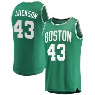 Youth Justin Jackson Boston Celtics Green Fast Break Jersey - Icon Edition