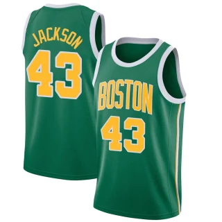Youth Justin Jackson Boston Celtics Green Swingman 2018/19 Jersey - Earned Edition