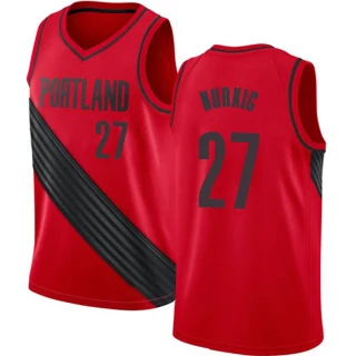 Youth Jusuf Nurkic Portland Trail Blazers Red Swingman Jersey - Statement Edition