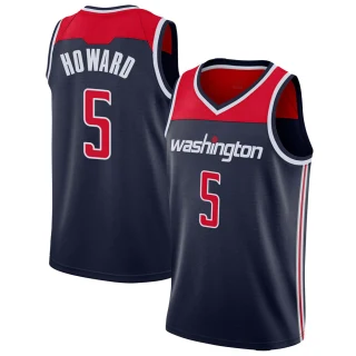 Youth Juwan Howard Washington Wizards Navy Swingman Jersey - Statement Edition