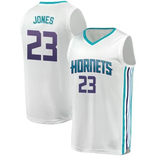 Youth Kai Jones Charlotte Hornets White Fast Break Fanatics Brand Jersey - Association Edition