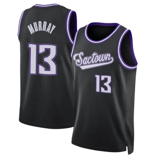 Youth Keegan Murray Sacramento Kings Black Swingman 2021/22 Icon Edition Jersey