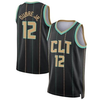 Youth Kelly Oubre Jr. Charlotte Hornets Black Swingman Jordan Brand 2022/23 City Edition Jersey