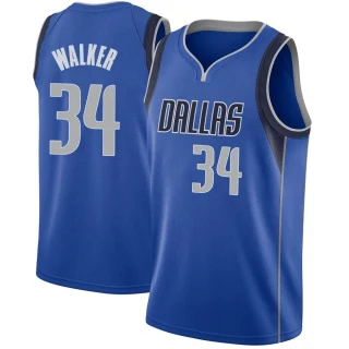 Youth Kemba Walker Dallas Mavericks Royal Swingman Jersey - Icon Edition