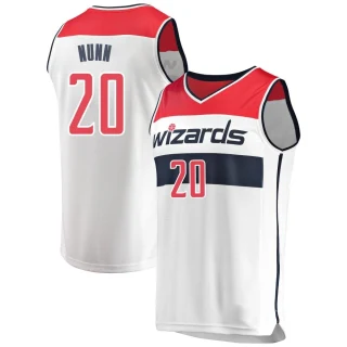 Youth Kendrick Nunn Washington Wizards White Fast Break Jersey - Association Edition