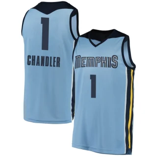 Youth Kennedy Chandler Memphis Grizzlies Light Blue Fast Break Jersey - Statement Edition