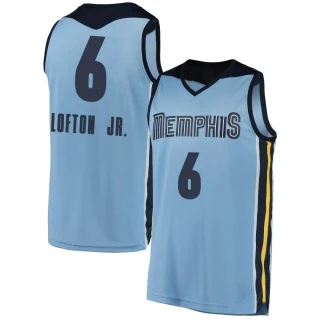 Youth Kenneth Lofton Jr. Memphis Grizzlies Light Blue Fast Break Jersey - Statement Edition