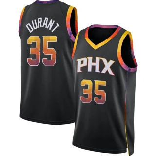 Youth Kevin Durant Phoenix Suns Black Swingman Jordan Brand 2022/23 Jersey - Statement Edition