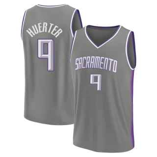 Youth Kevin Huerter Sacramento Kings Gray Fast Break 2022/23 City Edition Jersey