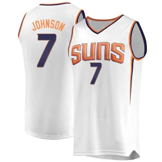 Youth Kevin Johnson Phoenix Suns White Fast Break Jersey - Association Edition