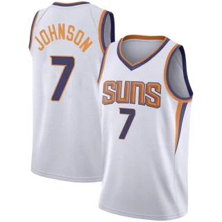 Youth Kevin Johnson Phoenix Suns White Swingman 2020/21 Jersey - Association Edition