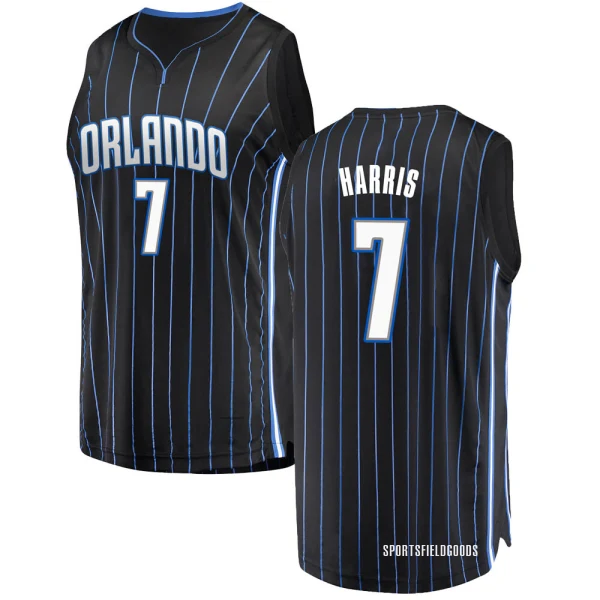 Youth Kevon Harris Orlando Magic Black Fast Break Jersey - Statement Edition