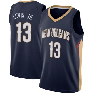 Youth Kira Lewis Jr. New Orleans Pelicans Navy Swingman Jersey - Icon Edition
