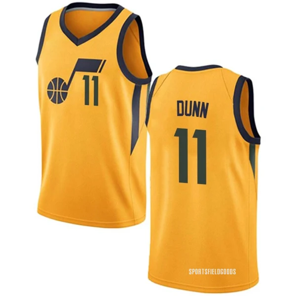 Youth Kris Dunn Utah Jazz Gold Swingman Jersey - Statement Edition