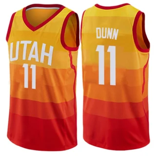 Youth Kris Dunn Utah Jazz Orange Swingman Jersey - City Edition