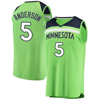 Youth Kyle Anderson Minnesota Timberwolves Green Fast Break Jersey - Statement Edition