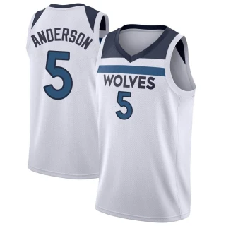 Youth Kyle Anderson Minnesota Timberwolves White Swingman Jersey - Icon Edition
