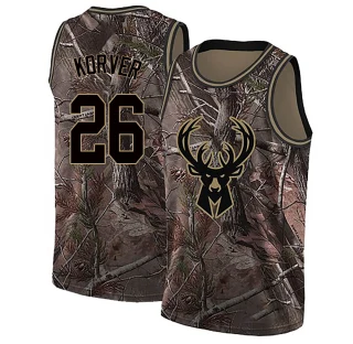 Youth Kyle Korver Milwaukee Bucks Camo Swingman Realtree Collection Jersey