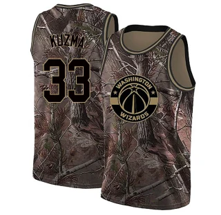 Youth Kyle Kuzma Washington Wizards Camo Swingman Realtree Collection Jersey