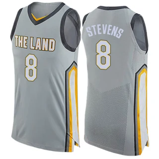 Youth Lamar Stevens Cleveland Cavaliers Gray Swingman Jersey - City Edition