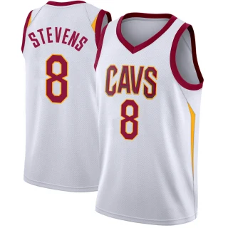 Youth Lamar Stevens Cleveland Cavaliers White Swingman Jersey - Association Edition