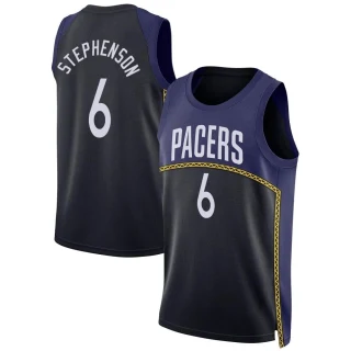 Youth Lance Stephenson Indiana Pacers Blue Swingman 2022/23 City Edition Jersey