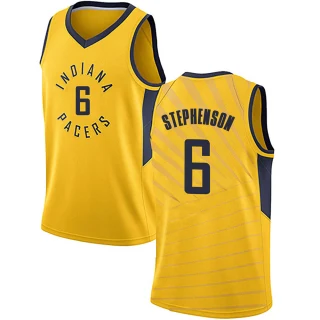 Youth Lance Stephenson Indiana Pacers Gold Swingman Jersey - Statement Edition